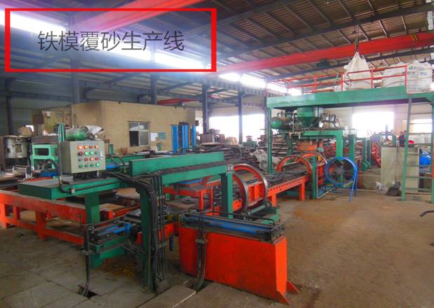 鐵膜覆砂生產(chǎn)線(xiàn)